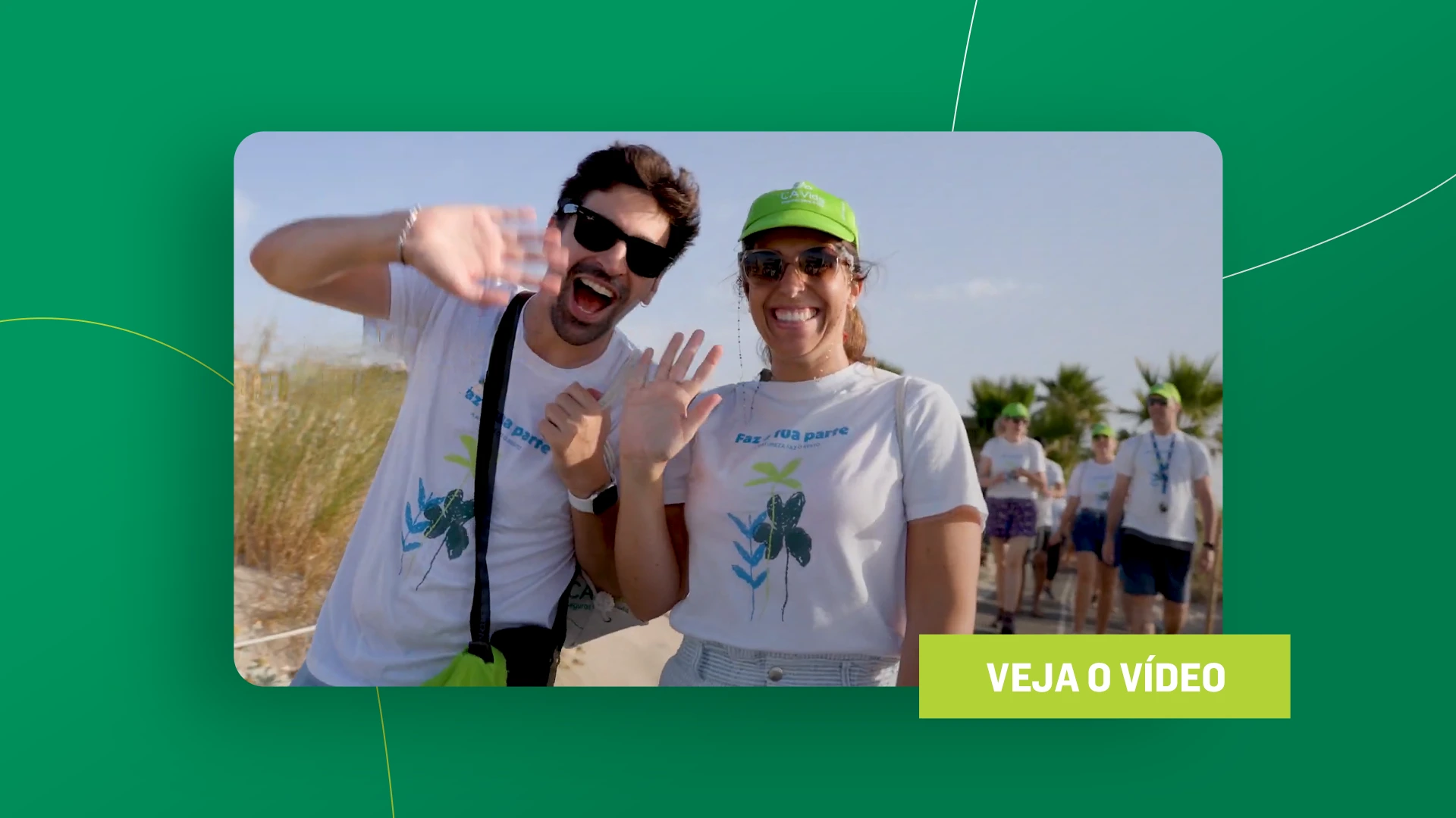 ver video limpeza das praias